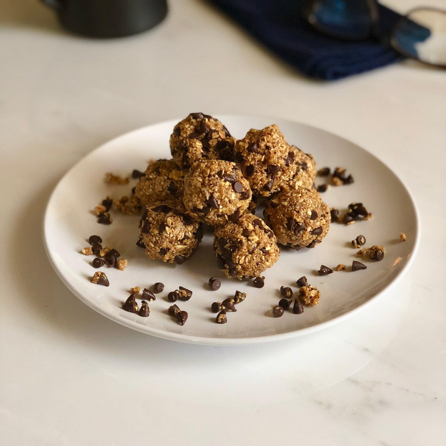 Dark Chocolate Coconut Cashew Energy Bites - KARMA NUTS