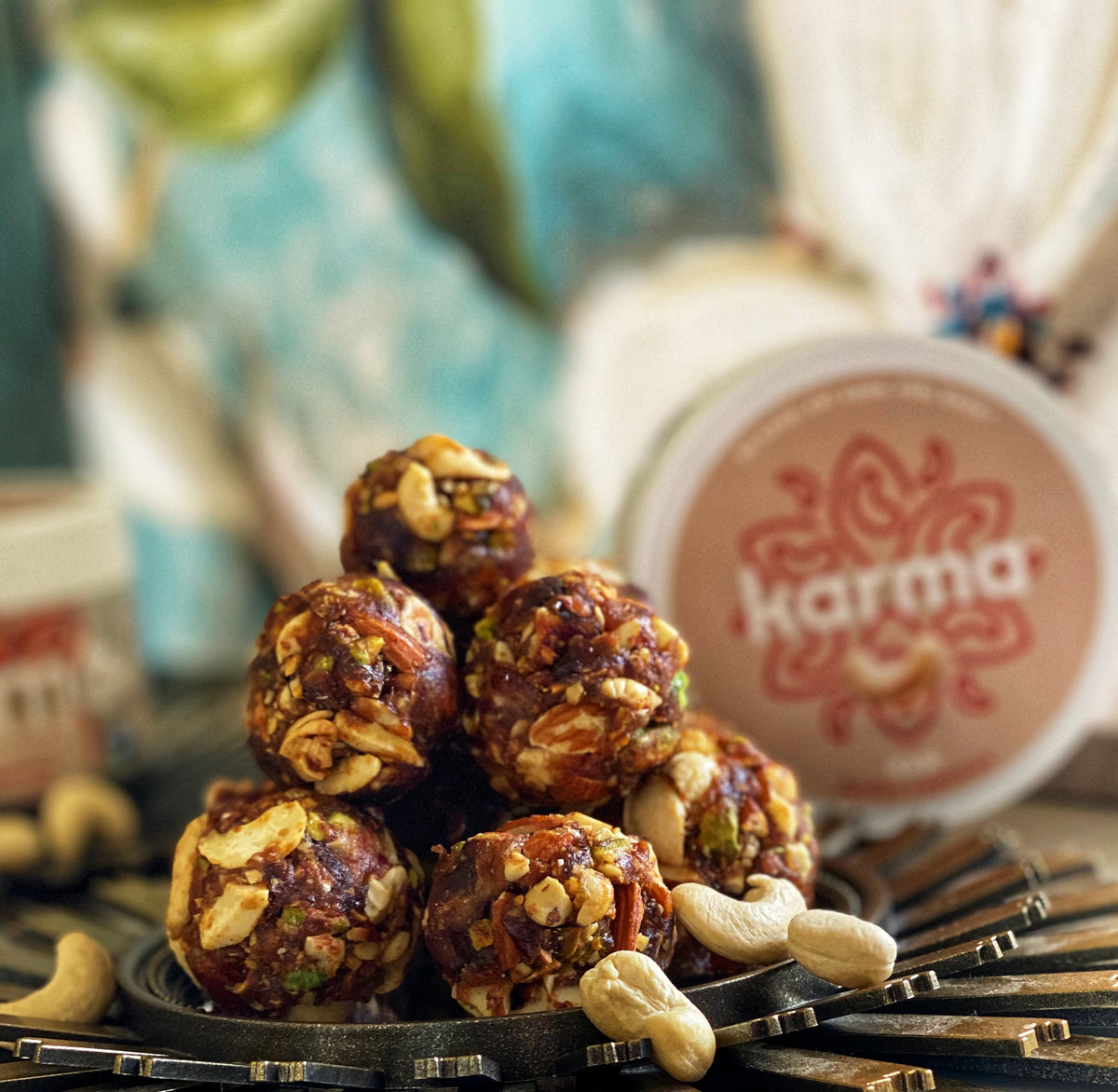 Cashew Energy Balls – KARMA NUTS