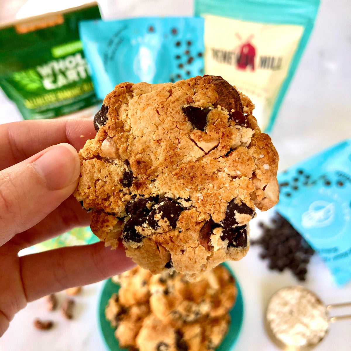 Keto-and-Vegan-Friendly Cashew Chocolate Chip Cookies – KARMA NUTS