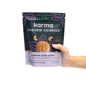 Cashew Date Cookie Bites