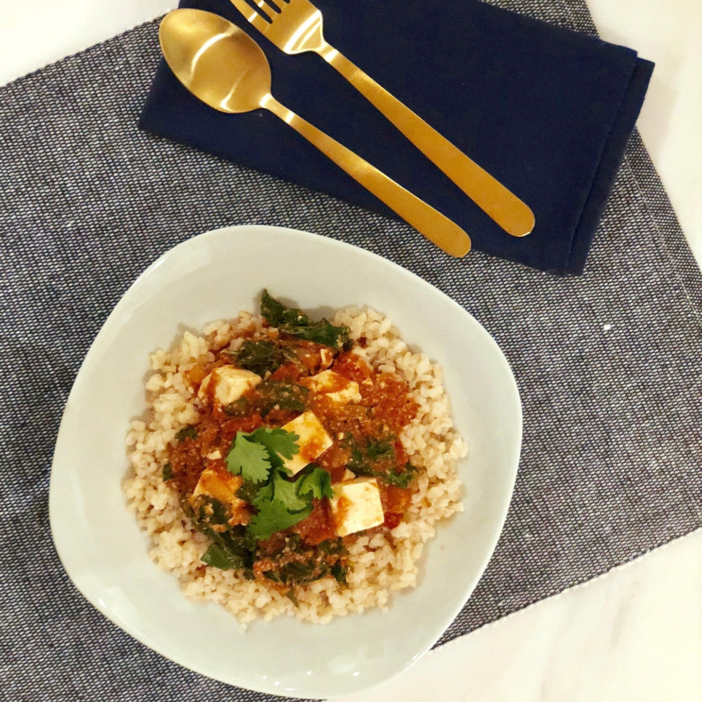 Cashew Stew with Tofu and Kale - KARMA NUTS