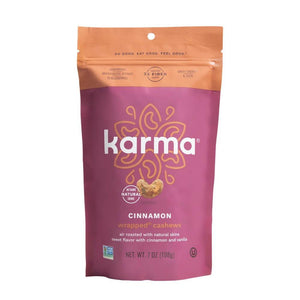 Cinnamon Wrapped® Cashews - KARMA NUTS