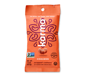 Cinnamon Wrapped® Cashews 15.00% Off Auto renew - KARMA NUTS
