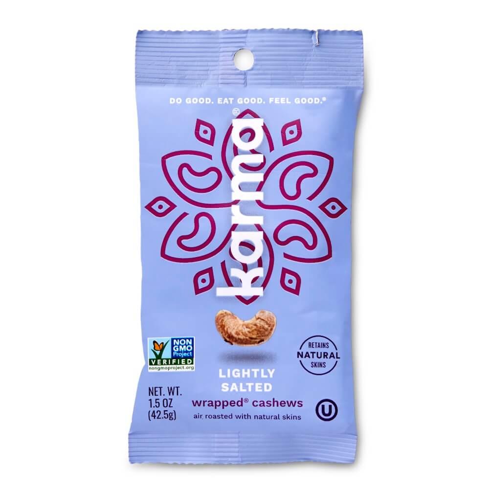 
                  
                    Lightly Salted Wrapped® Cashews - KARMA NUTS
                  
                