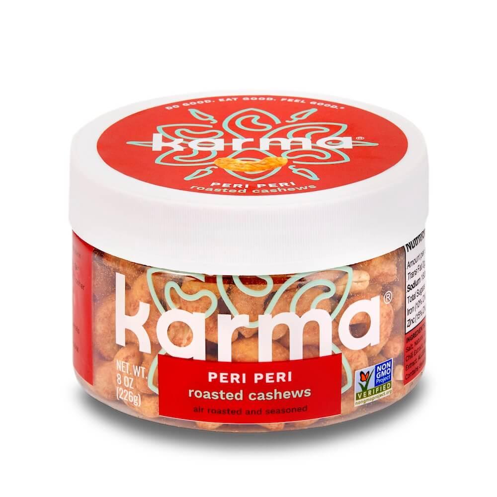 Peri Peri Roasted Cashews - KARMA NUTS