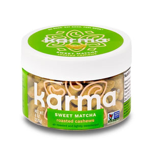 Sweet Matcha Roasted Cashews - KARMA NUTS