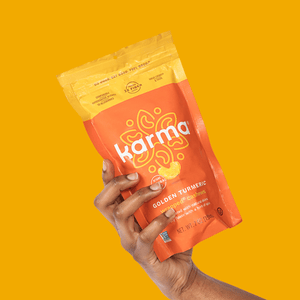 Golden Turmeric Wrapped® Cashews 15.00% Off Auto renew - KARMA NUTS